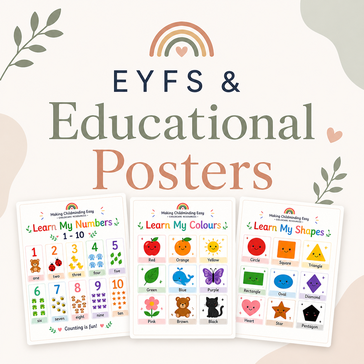 EYFS & Educational Posters