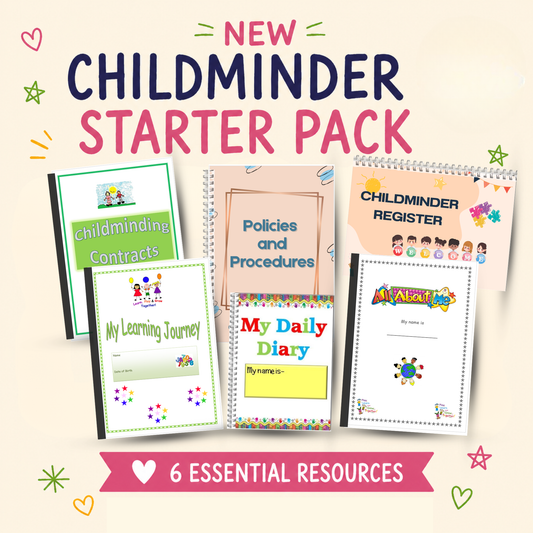 New Childminder Starter Pack | Essential Childminding Paperwork Bundle