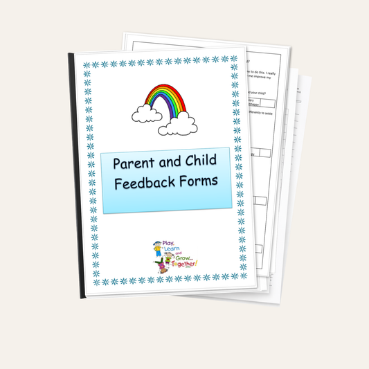 Parent & Child Feedback Forms Pack | Childminder Paperwork
