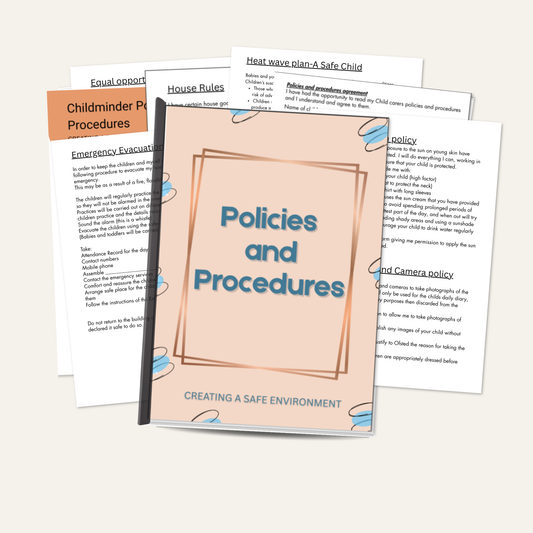 Childminder Policies & Procedures Pack (Printed) | EYFS Compliant 2025
