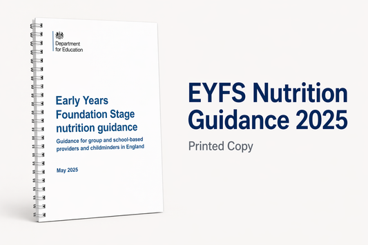 EYFS Nutrition Guidance 2025 | Printed Copy for Childcare Settings