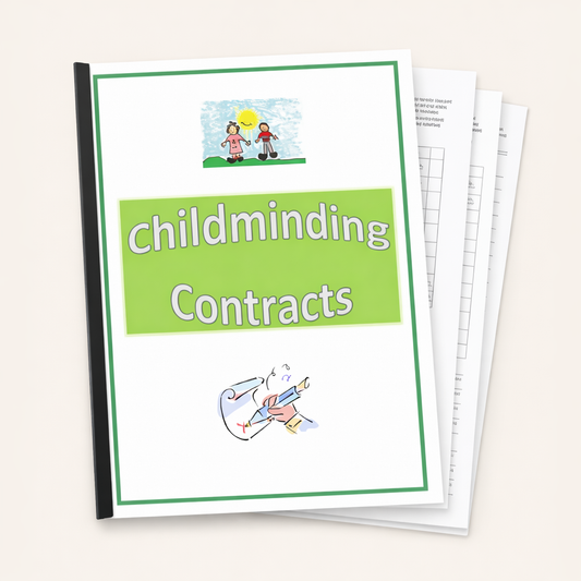 Childminding Contracts Starter Pack | Printed & Ready to Use | Includes Contracts, Amendment Forms & Short Term Agreements