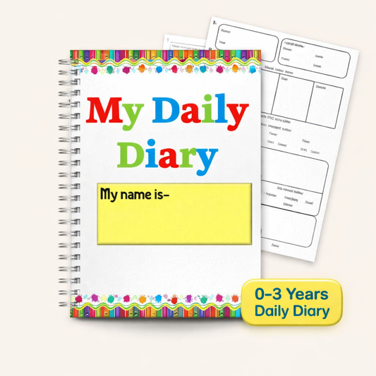 A5 Daily Diary 0–3 Years | Childminder Daily Record Book