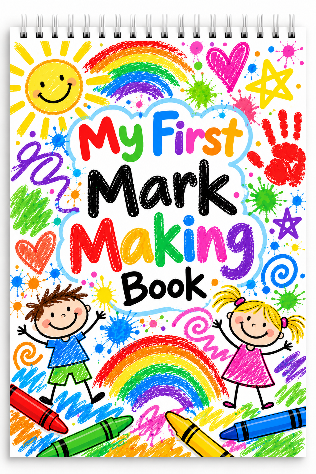 My First Mark Making Book – A4 Early Years Mark Making Book