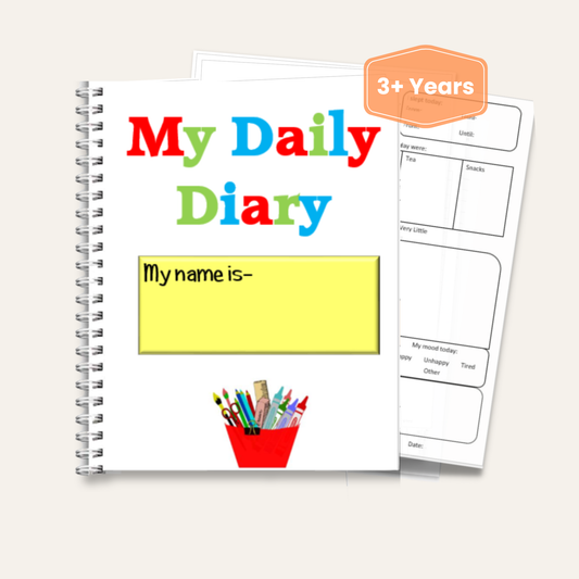 A5 Daily Diary 3+ Years | Childminder Daily Record Book